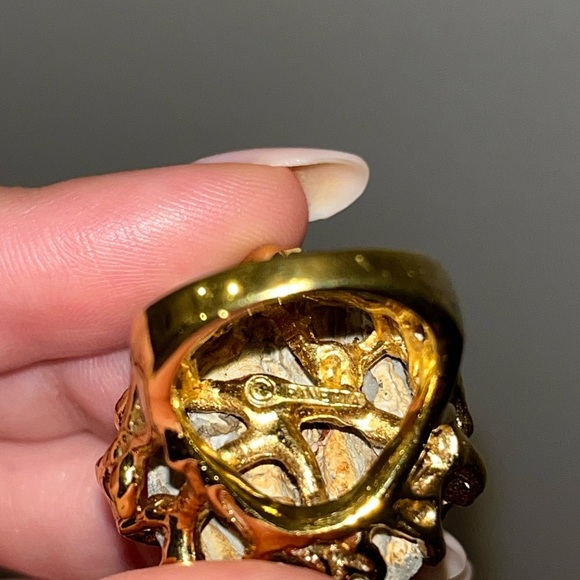 Panetta geode gold ring - Picture 5 of 6